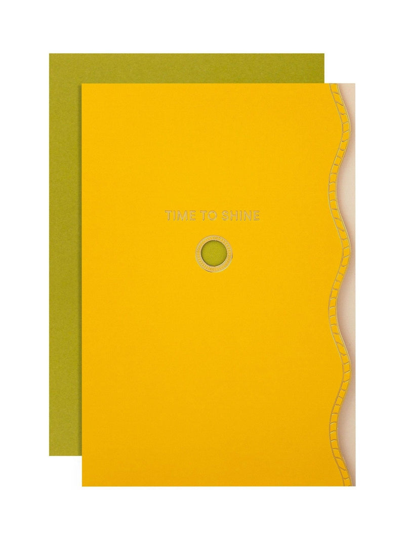 Hallmark 'Time to Shine' greeting card, UK version