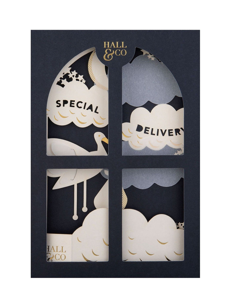 Hallmark 3D New Baby Card 17.5cm x 11.5cm, UK version