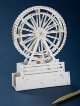 Next Hallmark White Gold Premium 3D Ferris Wheel Greeting Card - Paper Fables Collection- Buy online at McGrocer