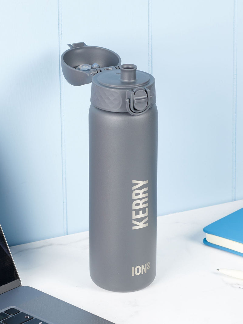 Oakdene Personalised ION8 Steel Bottle 600ml, imported from the UK
