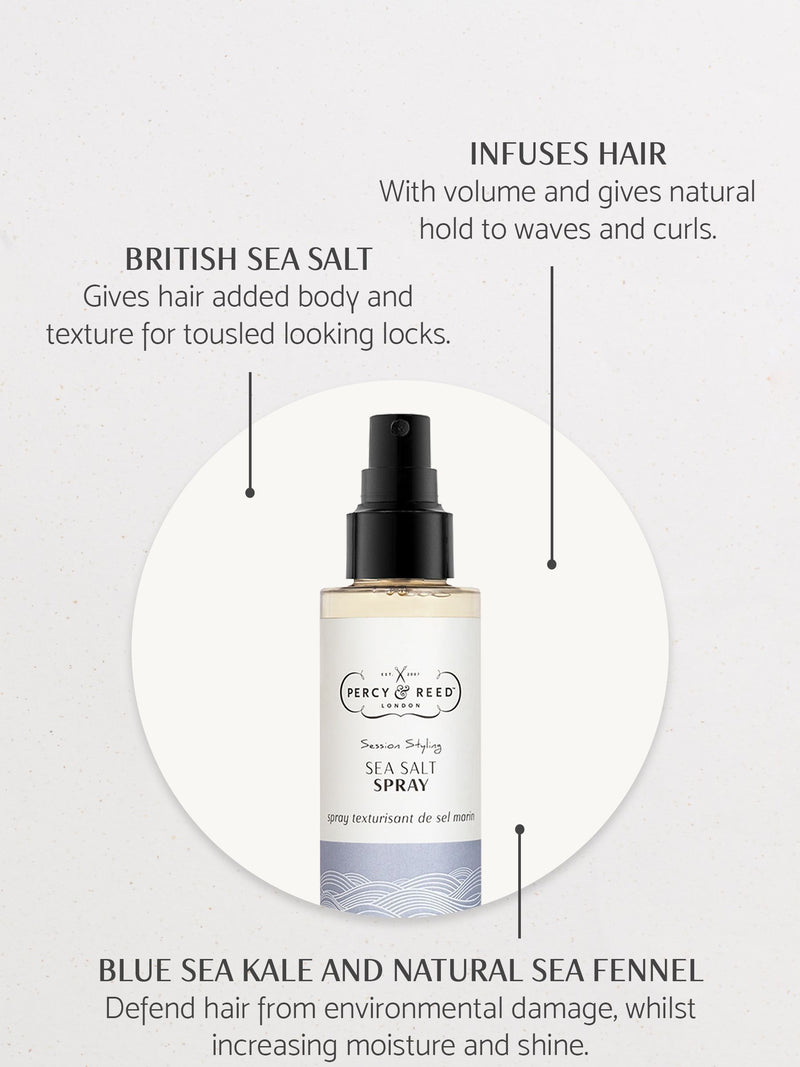 Percy & Reed Session Styling Sea Salt Spray 150ml, UK version