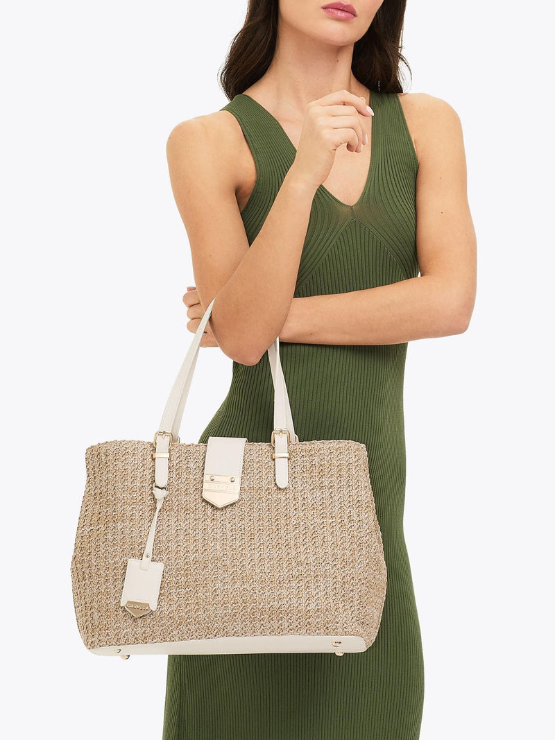 Carvela Brown Maria Midi tote bag, imported from the UK