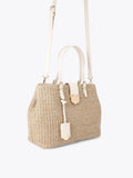 Carvela Brown Maria Midi tote bag, imported from the UK