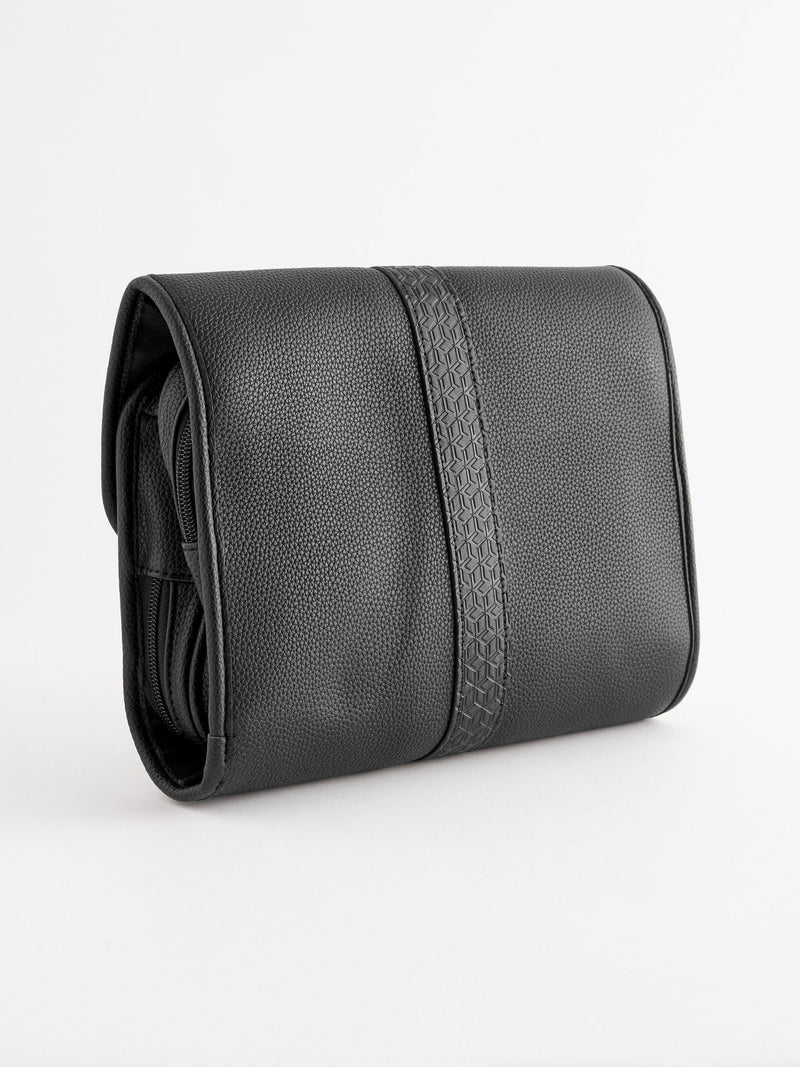 Black hanging washbag - British product