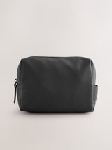 Next Black Rubberised Washbag- Buy online at McGrocer