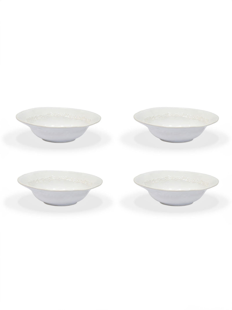 Garden Trading white Overton bowls set of 4, UK version