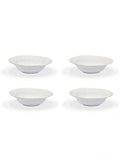 Garden Trading white Overton bowls set of 4, UK version
