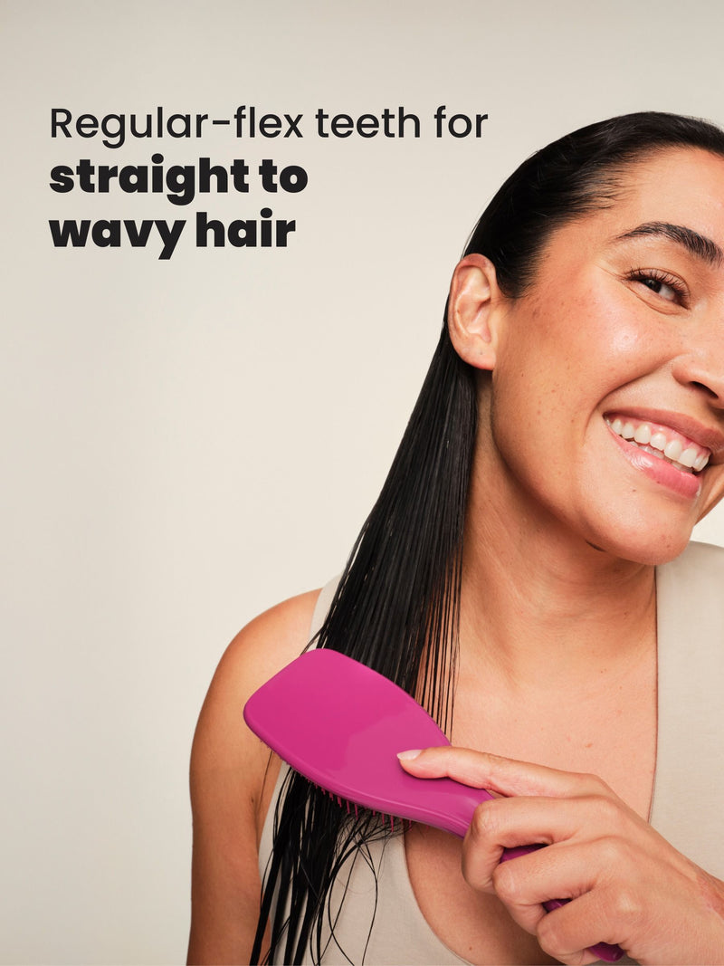Tangle Teezer Ultimate Detangler Electric Raspberry hairbrush, imported from the UK