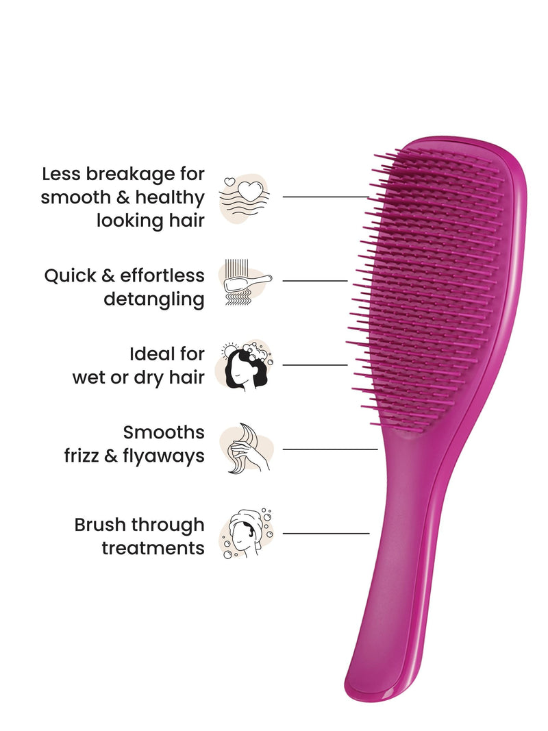 Tangle Teezer Ultimate Detangler Electric Raspberry hairbrush, imported from the UK