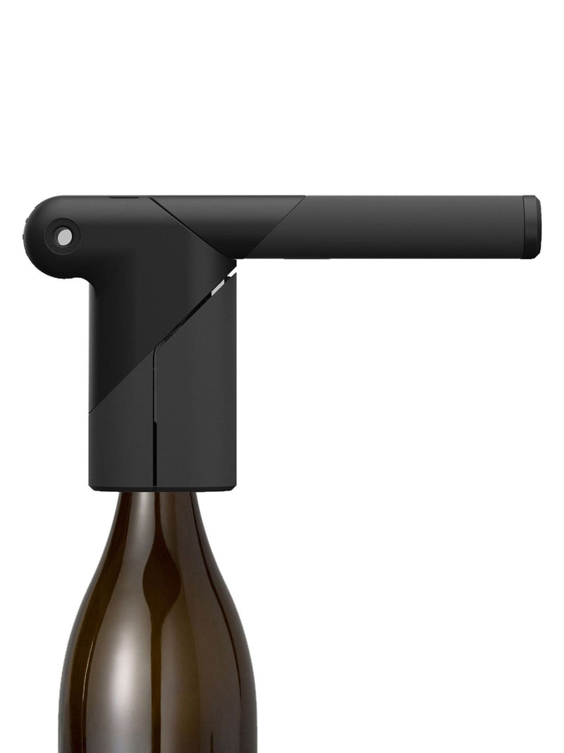 Mikasa Rabbit black lever corkscrew with foil cutter, imported from the UK