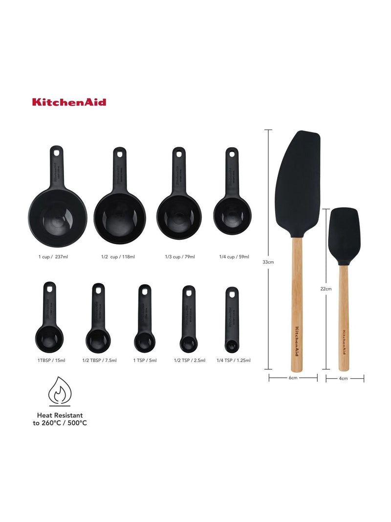 KitchenAid stand mixer set Onyx 11-piece (British brand)