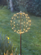 Next SolarCentre Shadforth Warm White Solar Sphere Stake Light, 90cm- Buy online at McGrocer
