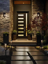 Next SolarCentre Warm White Lavenham Solar Garden Lights (Set of 4)- Buy online at McGrocer
