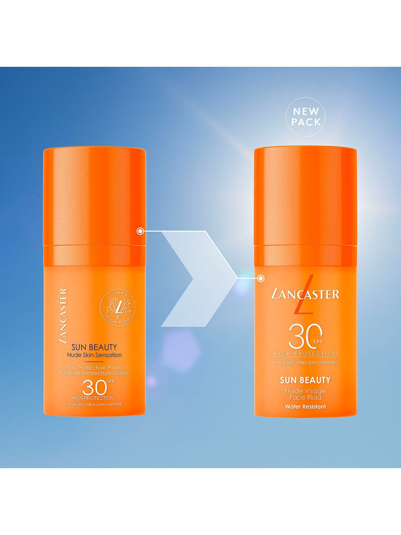 Lancaster face fluid SPF30 30ml, UK version