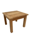 Laura Ashley side table natural teak Salcey 40x50x50cm (British brand)