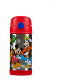 Thermos Funtainer Bottle Mickey & Friends Red 355ml, imported from the UK