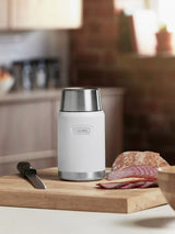 Next Thermos Ice White Icon Series Food Flask with Spoon 710ml- Buy online at McGrocer