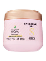Next Sanctuary Spa Lily & Rose Natural Oils Melting Pearls Body Butter 300ml- Buy online at McGrocer