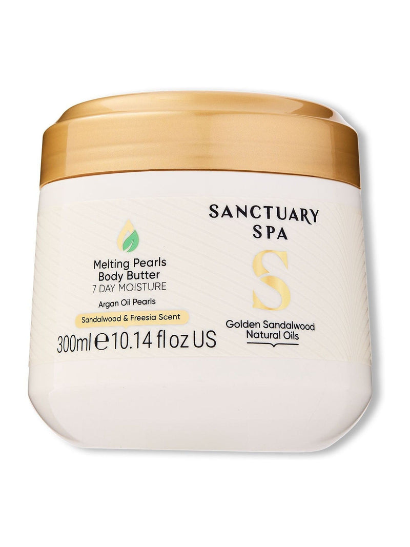 Sanctuary Spa golden sandalwood body butter 300ml (British brand)