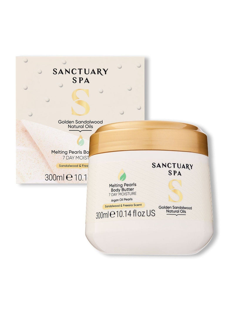 Sanctuary Spa golden sandalwood body butter 300ml (British brand)
