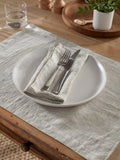 Secret Linen Store natural stripe linen placemats set of 2 35x50cm (British brand)