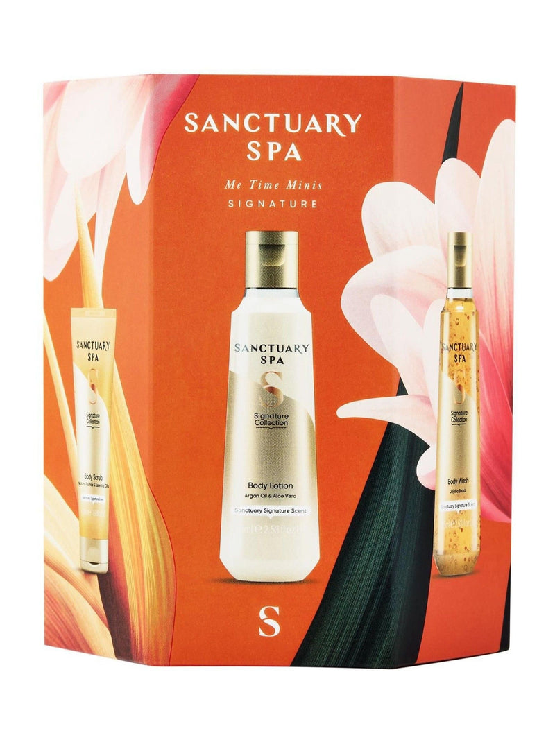 Sanctuary Spa Me Time Minis bath and body gift set (British brand)