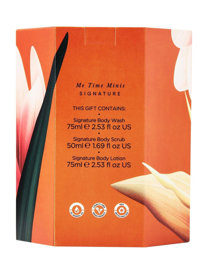 Sanctuary Spa Me Time Minis bath and body gift set (British brand)