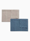 MORI cellular blanket 2 pack 70x100cm (British brand)