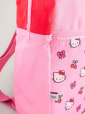 Hello Kitty pink rucksack with polyester fabric (British brand)