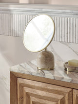 Next N. Premium Gold Dressing Table Mirror- Buy online at McGrocer