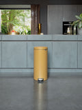 Brabantia warm gold pedal bin 30L - British product