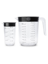 Next Brabantia Set of 2 Transparent Tasty+ Measuring Jugs- Buy online at McGrocer