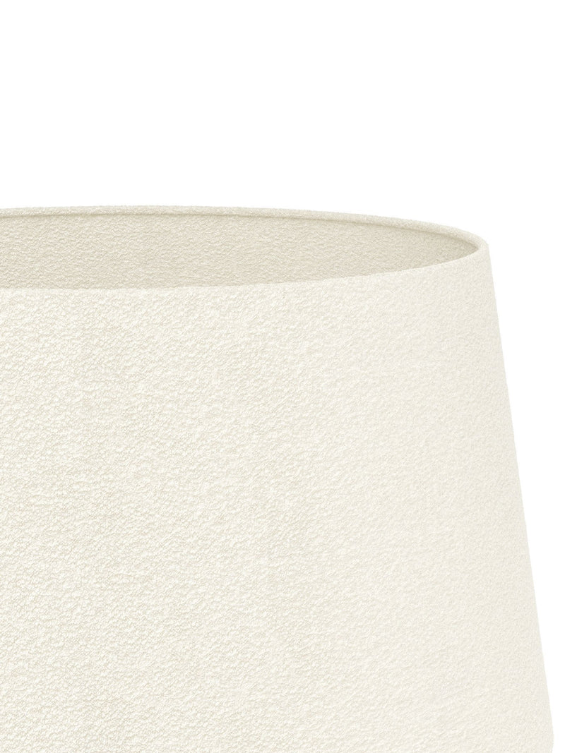 Eglo Febres floor lamp black base white shade, UK version