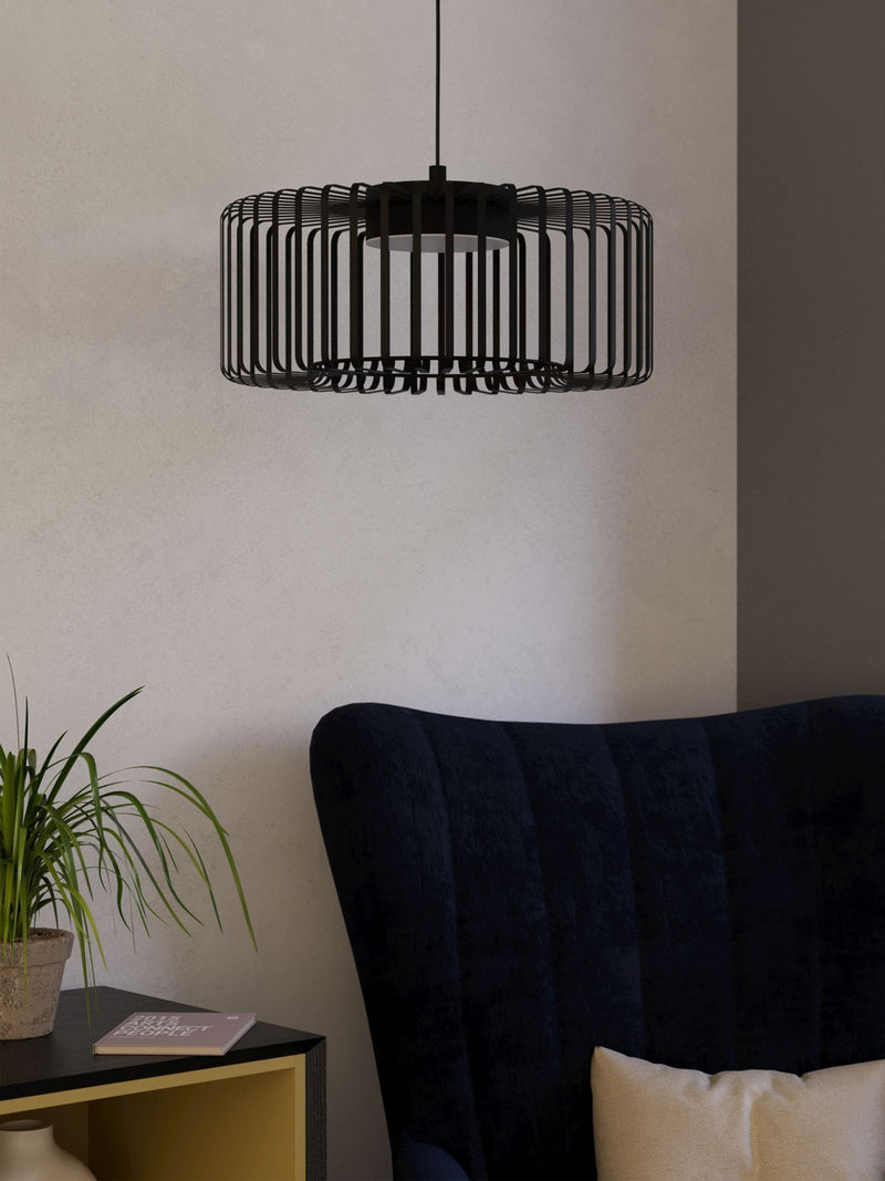 Eglo Ginestrone-Z RGB steel pendant light, UK version
