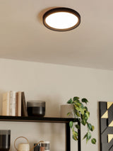 Next Eglo Black Idun-E Basic Plastic Ceiling Light- Buy online at McGrocer