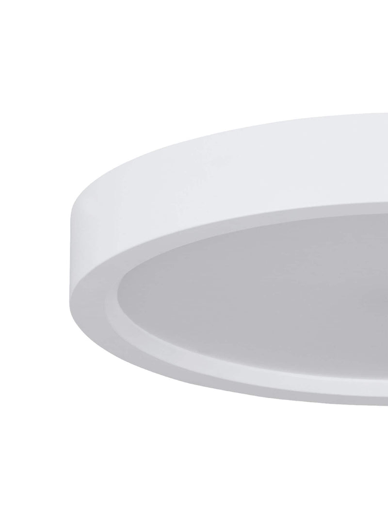 Eglo white plastic ceiling light, imported from the UK