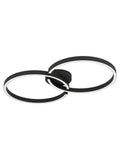Eglo black Amandolo LED ceiling light 67.5cm, imported from the UK