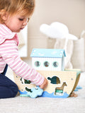 JoJo Maman Bébé Noah's Ark wooden playset, imported from the UK