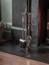 Next Garden Trading Antique Pewter Latton Fireside Tool Set- Buy online at McGrocer