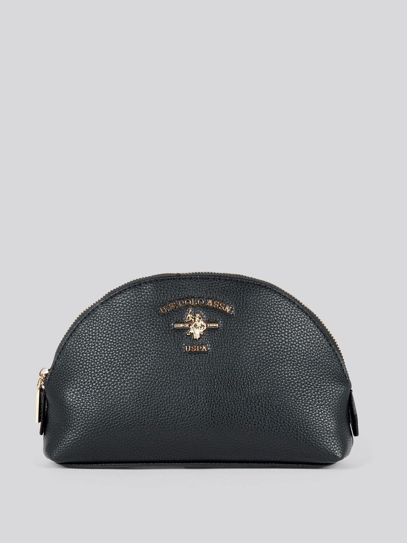 U.S. Polo Assn. Stanford black round beauty bag, UK version