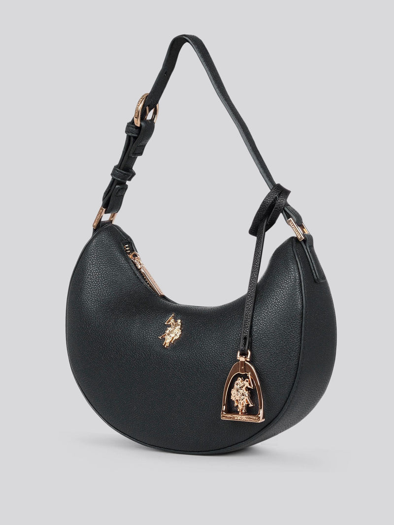 U.S. Polo Assn. Jones small round hobo bag - British product