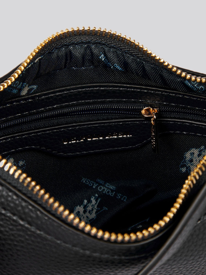 U.S. Polo Assn. Stanford Small Hobo Bag, imported from the UK