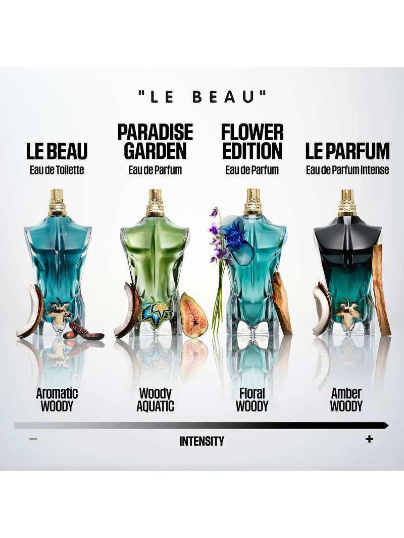 Jean Paul Gaultier Le Beau Flower Edition fragrance 125 ml, UK version