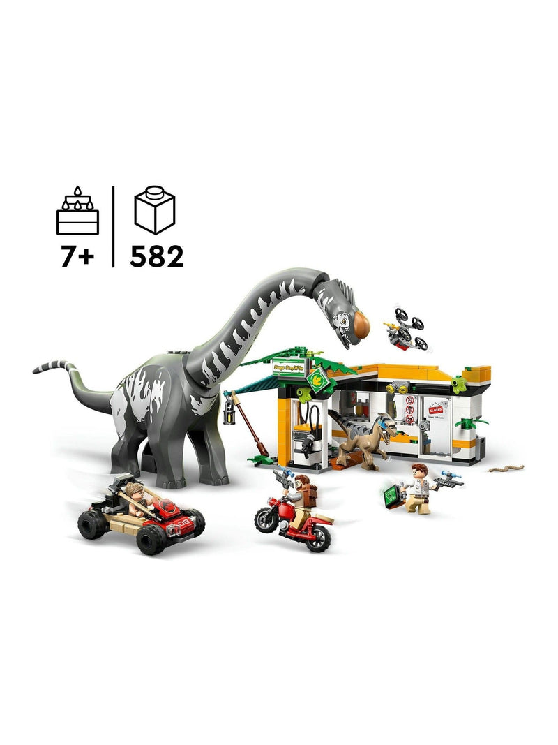 LEGO Raptor and Titanosaurus Tracking Mission toy (British brand)