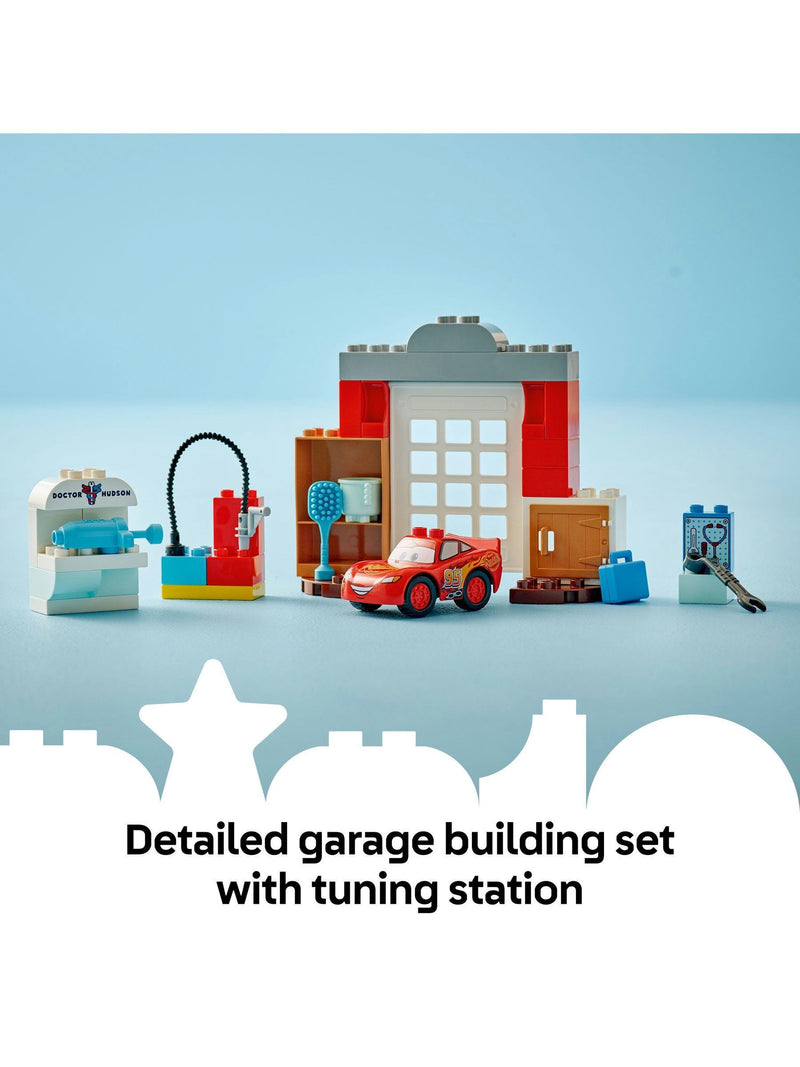 LEGO DUPLO Cars McQueen garage building set 35 pieces, UK version