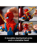 LEGO Iron Spider-Man bust building set 26cm, UK version