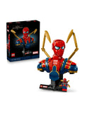 LEGO Iron Spider-Man bust building set 26cm, UK version