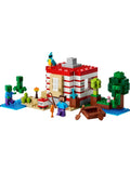 LEGO Minecraft TNT Jungle House toy with figures, UK version