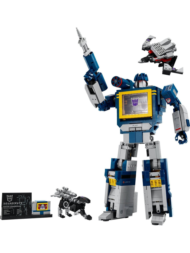 Lego Transformers Soundwave adult building set - British product