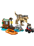 LEGO Jurassic World T-rex River Escape building set - British product